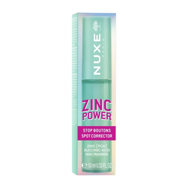 Nuxe Zinc Power Spot Corrector 10ml (Τοπικό Τζελ Κατά των Ατελειών)