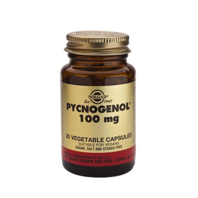 Solgar Pycnogenol 100mg 30vegetarian caps