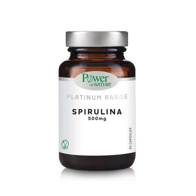 Power Health Platinum Spirulina 500mg 30caps (Συμπλήρωμα Διατροφής με Σπιρουλίνα)