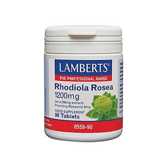 Lamberts Rhodiola Rosea 1200mg 90tabs (Άγχος - Στρες)