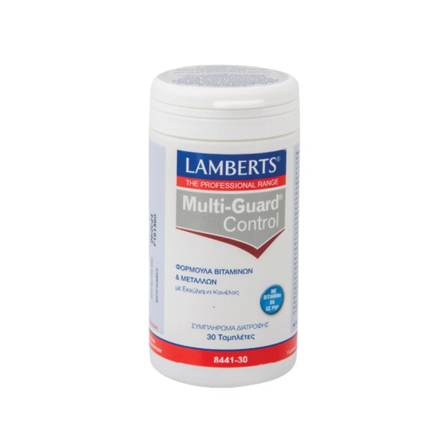 Lamberts Multi Guard Control 30tabs (Πολυβιταμινούχο Συμπλήρωμα Διατροφής)