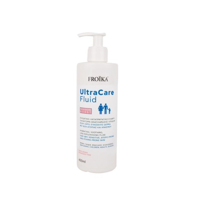 Froika Ultracare Fluid 400ml (Ενυδατικό Καταπραϋντικό Γαλάκτωμα Ελαφριάς Υφής για Πολύ Ξηρό/Ατοπικό 
