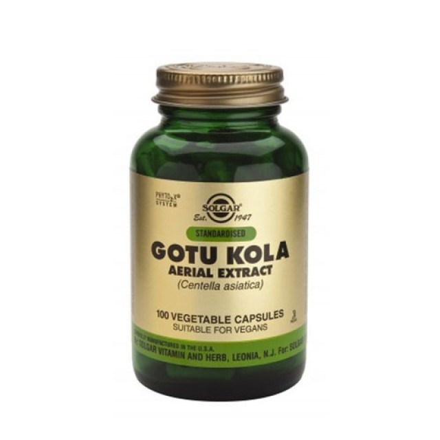 Solgar Standardised Gotu Kola 100caps