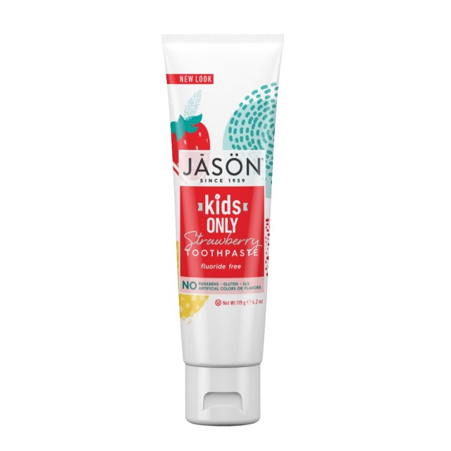 Jason Παιδική Οδοντόκρεμα 119gr (Γεύση Φράουλα)