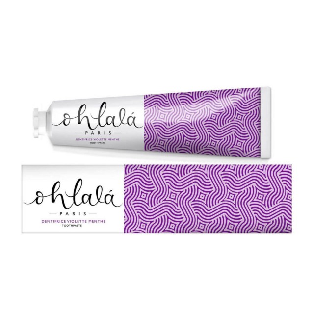 Ohlala Violet Mint Toothpaste 75ml (Οδοντόκρεμα με Γεύση Βιολέτα)