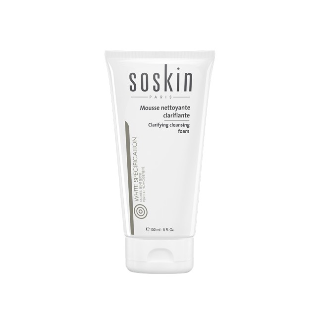 Soskin Clarifying Cleansing Foam 150ml (Αφρώδης Κρέμα Καθαρισμού Κατά της Υπερμελάγχρωσης)