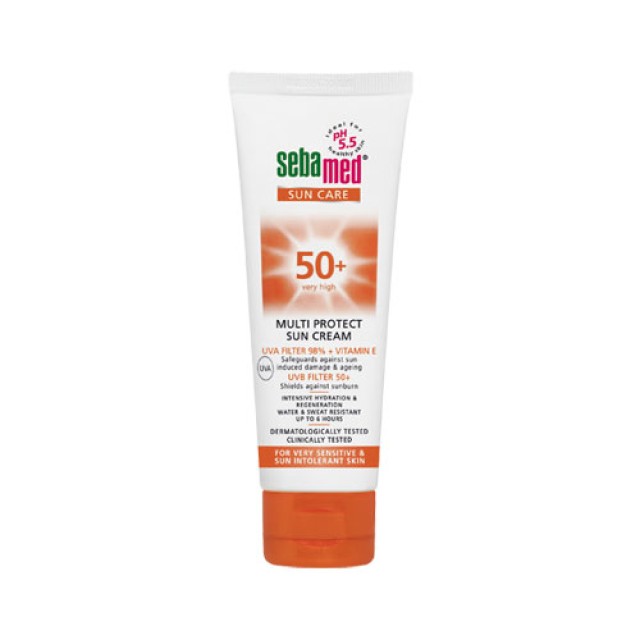 Sebamed Sun Cream SPF50+ 75ml (Αντηλιακό Προσώπου με Υψηλό Δείκτη Προστασίας)