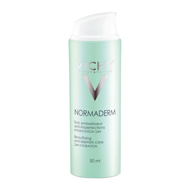 Vichy Normaderm Soin Jour Cream 50ml (Ενυδατική Κρέμα Ημέρας Ενάντια Στις Ατέλειες)