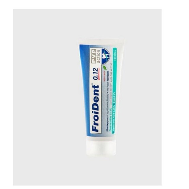 Froika Froident Toothpaste 0.12 PVP Action 75ml (Οδοντόκρεμα Κατά της Οδοντικής Πλάκας) 