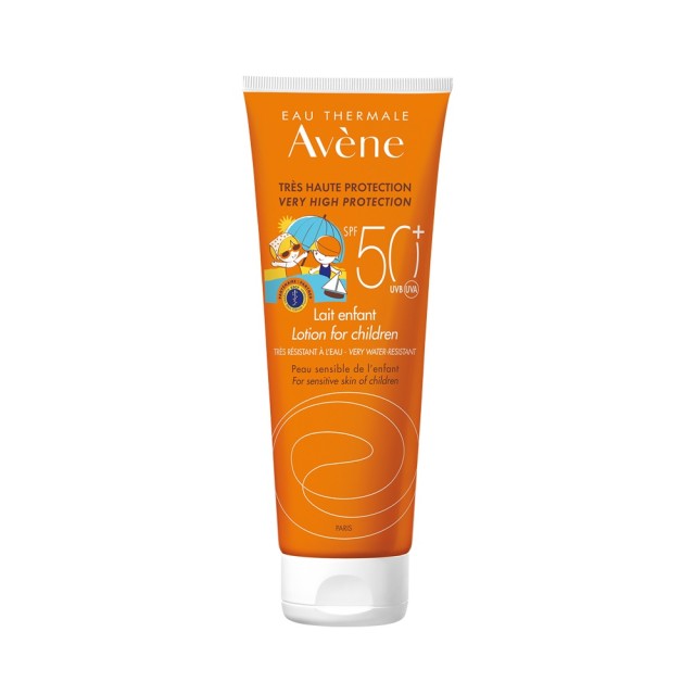 Avene Sun Care Lotion for Children SPF50+ 250ml (Παιδικό Αντηλιακό Γαλάκτωμα για Πρόσωπο και Σώμα)