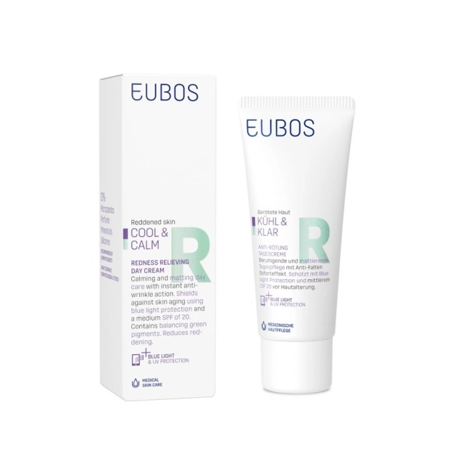 Eubos Cool & Calm Redness Relieving Day Cream 40ml (Καταπραϋντική Κρέμα Ημέρας για την Ερυθρότητα)