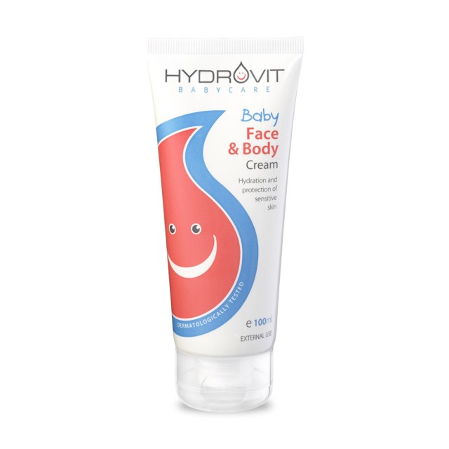 Hydrovit Baby Face & Body Cream 100ml (Βρεφική Ενυδατική και Αναπλαστική κρέμα)