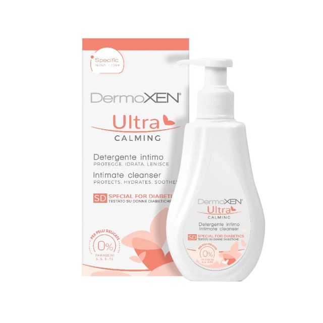 Dermoxen Ultra Calming SD Intimate Cleanser 200ml (Καθαριστικό για την Ευαίσθητη Περιοχή για Διαβητικές Γυναίκες)