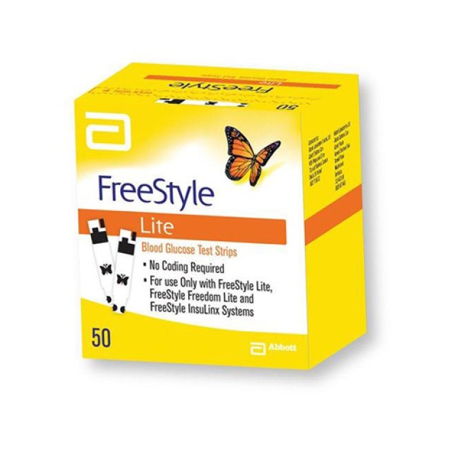 Freestyle Lite 50 Test Strips 