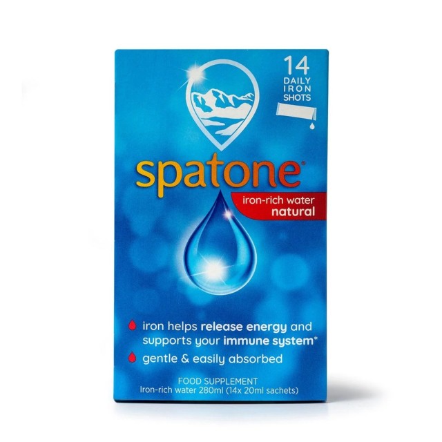 Power Health Spatone Iron Rich Water 14x25ml (Συμπλήρωμα Διατροφής με Φυσικό Νερό Πλούσιο σε Σίδηρο)