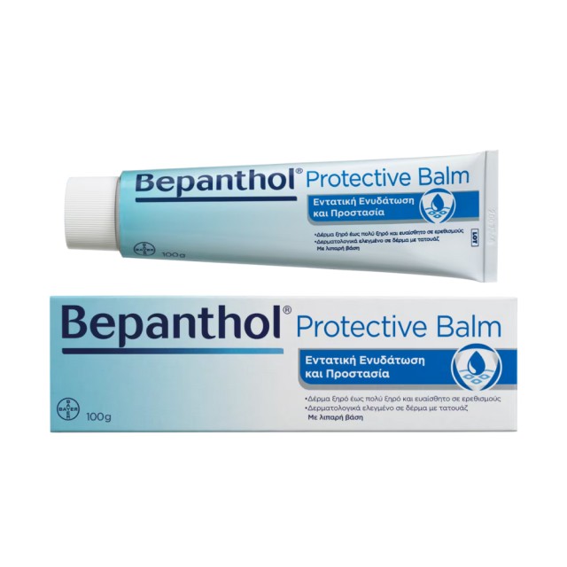 Bepanthol Protective Balm 100gr (Αλοιφή για Ευαίσθητο σε Ερεθισμούς Δέρμα με Ξηρό έως Πολύ Ξηρό Δέρμα)