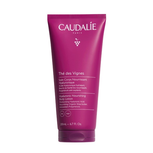 Caudalie Thé des Vignes Hyaluronic Nourishing Body Lotion 200ml (Ενυδατική Κρέμα Σώματος με νότες Λευκού Μόσχου, Νερολί & Τζίντζερ)