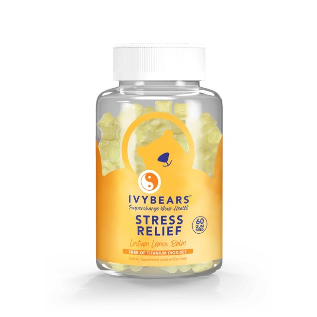 Ivybears Stress Relief 60 Gummie Bears (Συμπλήρωμα Διατροφής για Εσωτερική Ισορροπία και Ηρεμία)