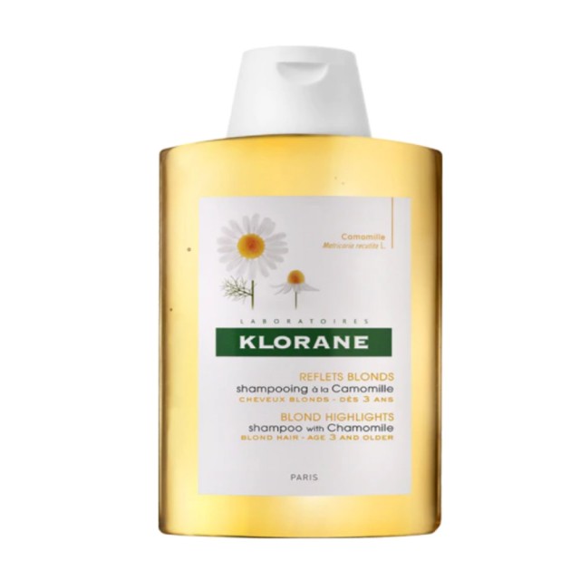 Klorane Chamomile Blond Highlights Shampoo 400ml (Σαμπουάν με Χαμομήλι για Ξανθά Μαλλιά)