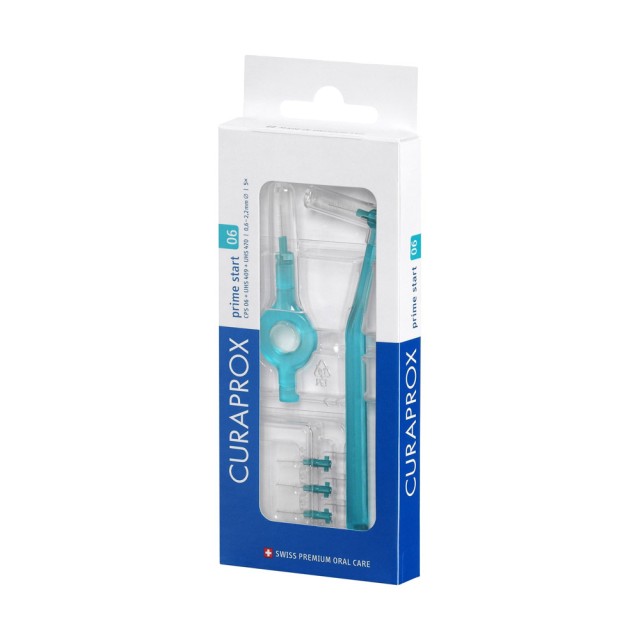 Curaprox Prime Start CPS 06 Interdental Brishes with Holder 5 pcs 