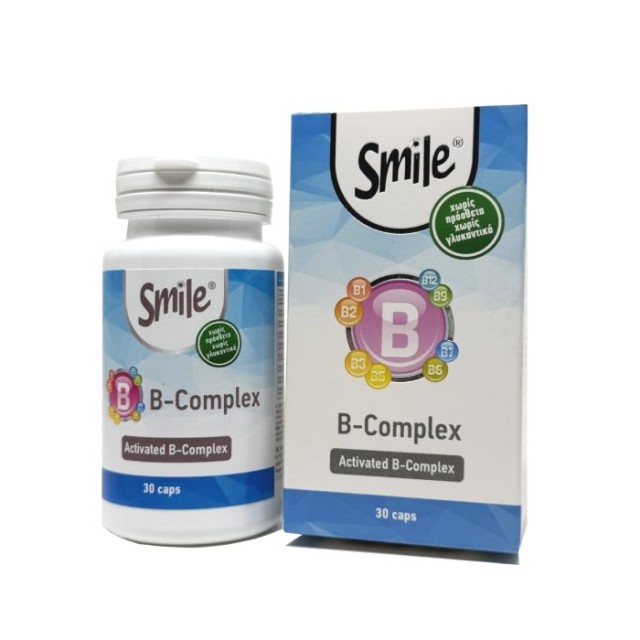 AM Health Smile Activated B-Complex 30caps