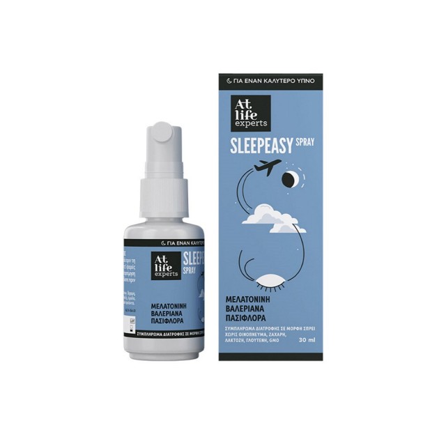 Atlife Experts Sleepeasy Spray 30ml (Συμπλήρωμα Διατροφής σε Spray για Καλύτερο Ύπνο)