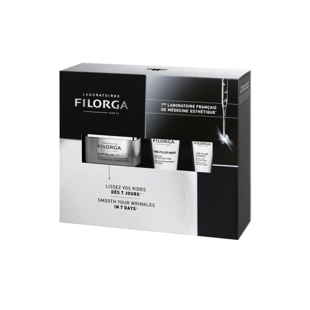 Filorga Time Filler Antiage Expert SET Time Filler 5XP Cream 50ml & GIFT Intensive Wrinkle Multi Correction Serum 7ml & GIFT Night Cream 15ml 