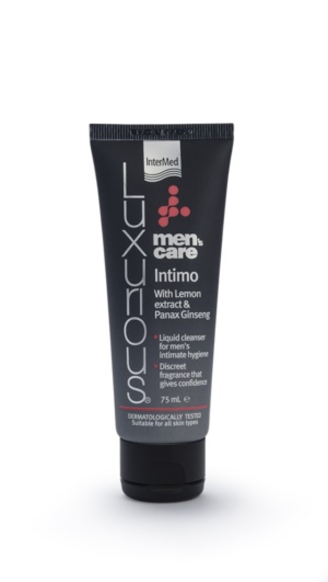 Intermed Luxurious Mens Care Intimo 75ml (Υγρό Καθαρισμού της Γενετήσιας Περιοχής του Άνδρα)  