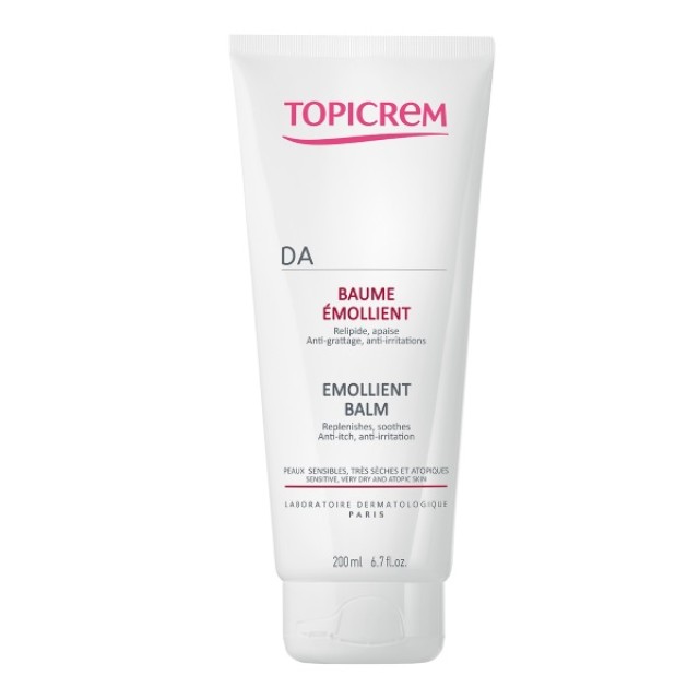 Topicrem Atopic Skin DA Emollient Balm 200ml (Balm για Πολύ Ξηρό & Ατοπικό Δέρμα)