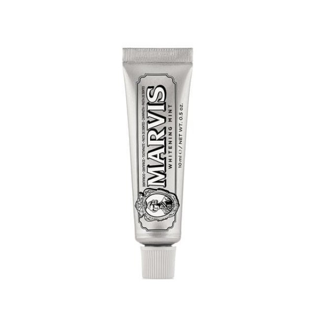 Marvis Whitening Mint Toothpaste 10ml (Λευκαντική Οδοντόκρεμα)