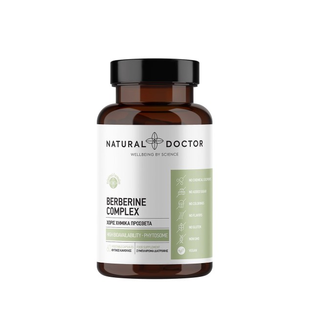 Natural Doctor Berberine Complex 60caps (Συμπλήρωμα Διατροφής με Βερβερίνη)