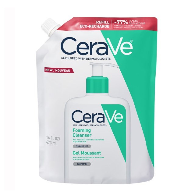 CeraVe Foaming Cleanser Refill 473ml (Καθαριστικό Τζελ Προσώπου & Σώματος)