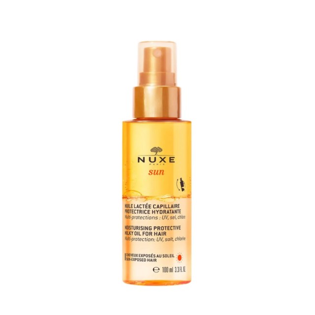 Nuxe Sun Moisturising Protective Milky Oil for Hair 100ml (Ενυδατικό Γαλάκτωμα για τα Μαλλιά)