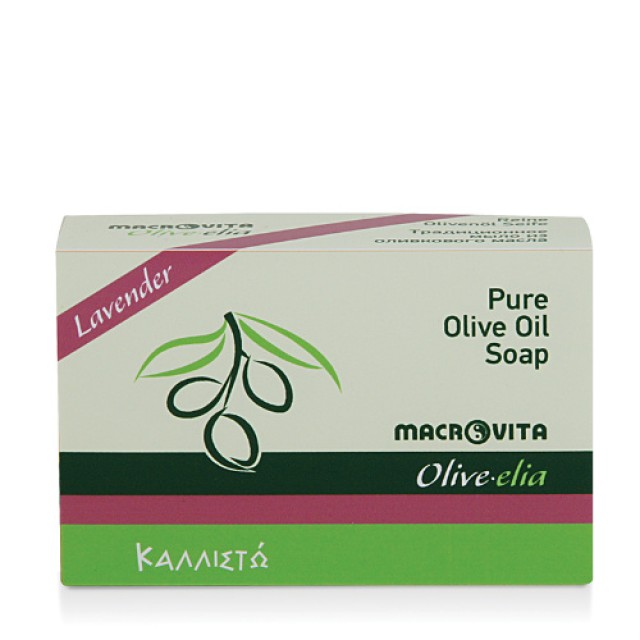 Macrovita Σειρά Olive-Elia Παραδοσιακό Σαπούνι Ελιάς 100gr (Φοίβη)