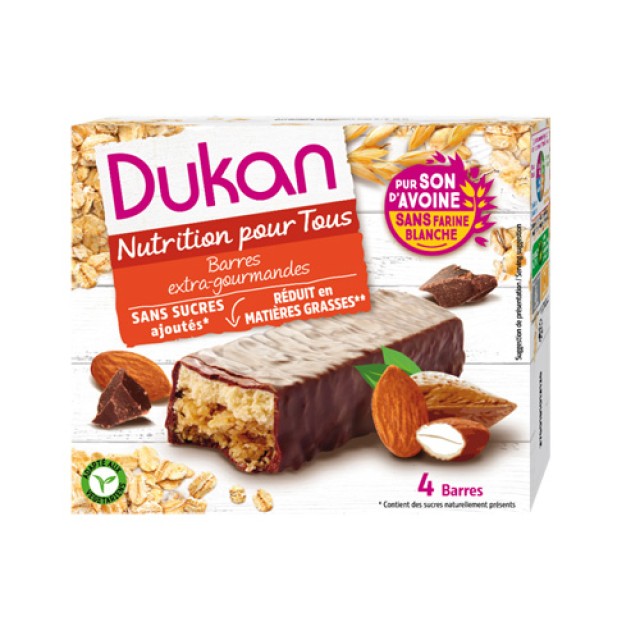 Dukan Γκοφρέτα Βρώμης με Σοκολάτα 120gr (4τεμάχια Χ 30gr)