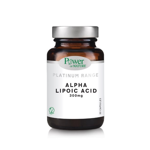 Power Health Platinum Range Alpha Lipoic Acid 300mg 30caps (Συμπλήρωμα Διατροφής με Αντιοξειδωτική Δ
