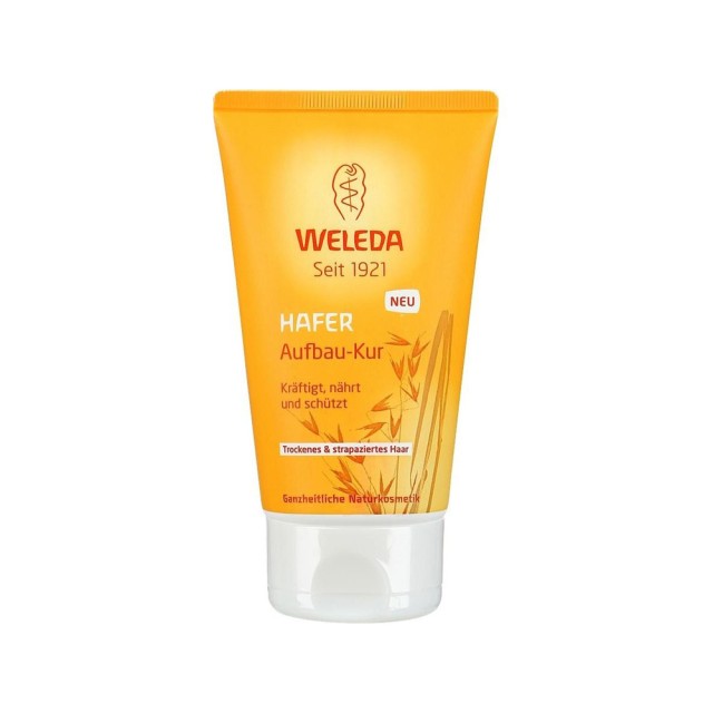 Weleda Μάσκα Αναδόμησης με Βρώμη 150ml (Δυναμωτική Mάσκα Aναδόμησης για Ξηρά & Tαλαιπωρημένα Mαλλιά)