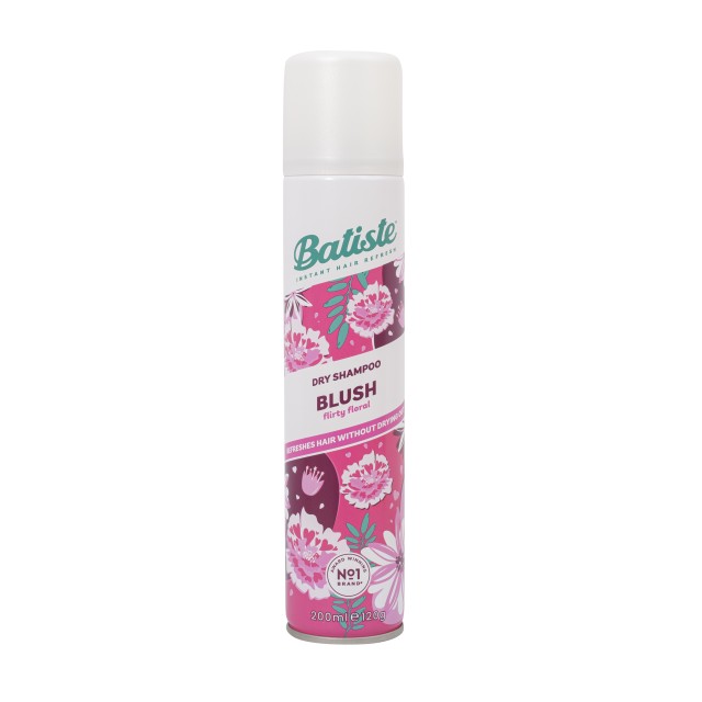 Batiste Dry Shampoo Blush Flirty Floral 200ml (Ξηρό Σαμπουάν με Άρωμα από Τριαντάφυλλα & Φρούτα Λίτσι)