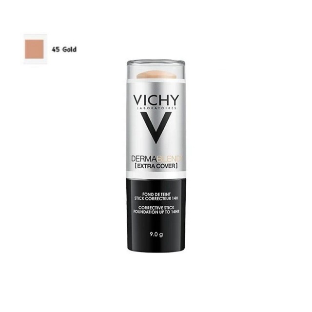 Vichy Dermablend Extra Cover Corrective Stick SPF30 Gold 45 (Διορθωτικό Foundation σε Μορφή Στικ με Σκούρα Απόχρωση)#