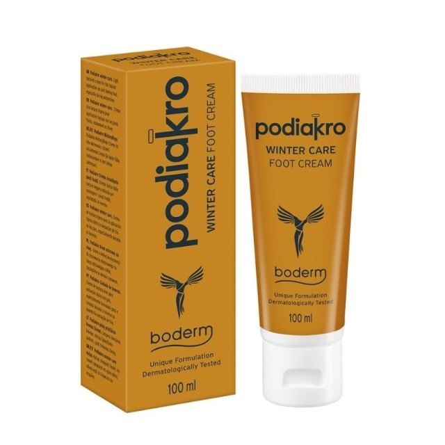 Boderm Podiakro Winter Care Foot Cream 100ml (Κρέμα Ποδιών Χειμωνιάτικης Περιποίησης)