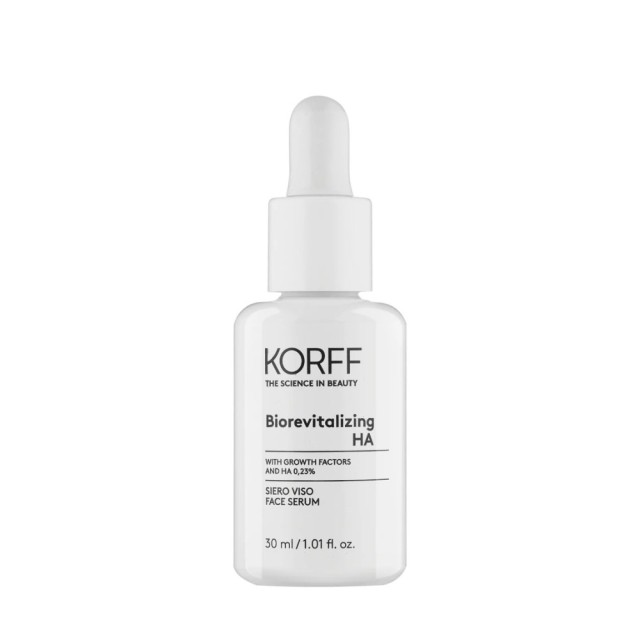 Korff Biorevitalizing HA Face Serum 30ml (Ορός Προσώπου για Επαναπύκνωση & Αναδόμηση)