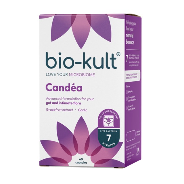 Bio-Kult Candea 60caps (Προηγμένη Φόρμουλα Προβιοτικών για την Ενίσχυση της Άμυνας του Οργανισμού Κατά της Ανάπτυξης της Candida)