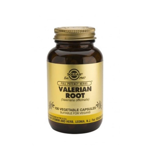 Solgar Valerian Root 300mg 100veg caps (Νευρικό σύστημα - Χαλαρωτικό)