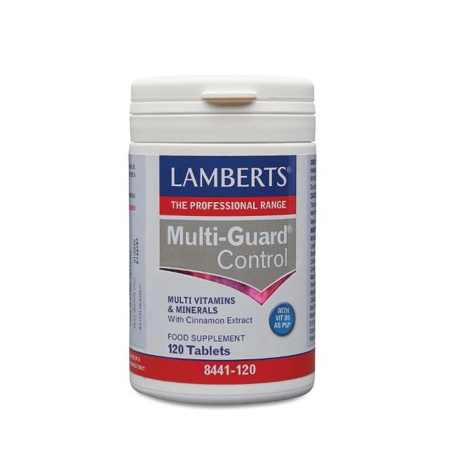Lamberts Multi Guard Control 120tabs (Πολυβιταμινούχο Συμπλήρωμα Διατροφής)
