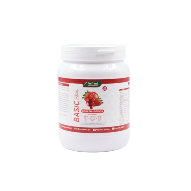 Prevent Basic Shake Red Berries 465gr 28 Μερίδες (Βιταμινούχο Ρόφημα για Έλεγχο του Βάρους με Γεύση Κόκκινα Φρούτα)