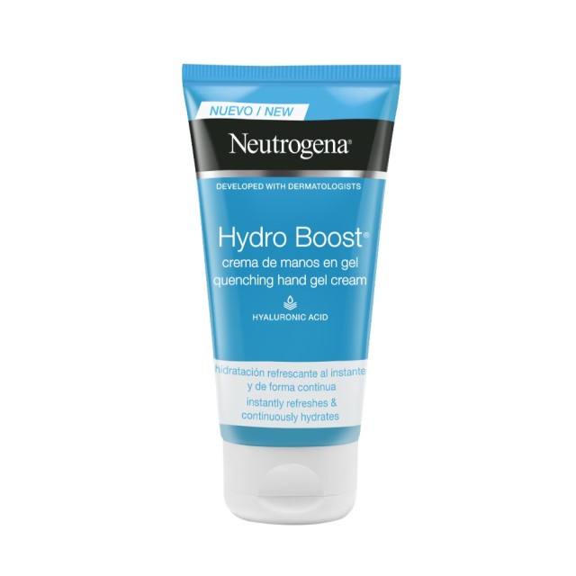 Neutrogena Hydro Boost Hand Gel Cream 75ml (Κρέμα Χεριών σε Μορφή Τζελ για Εντατική Ενυδάτωση) 