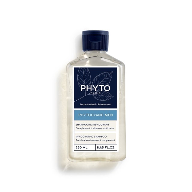 Phyto Phytocyane Men Invigorating Shampoo 250ml (Αναζωογονητικό Σαμπουάν Κατά της Τριχόπτωσης για Άνδρες)