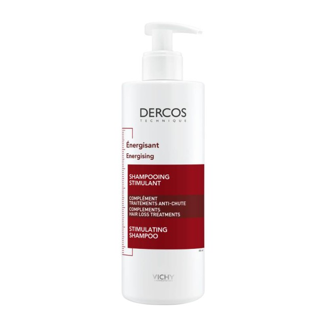 Vichy Dercos Energisant Stimulant Shampoo 400ml (Δυναμωτικό Σαμπουάν Κατά της Τριχόπτωσης)