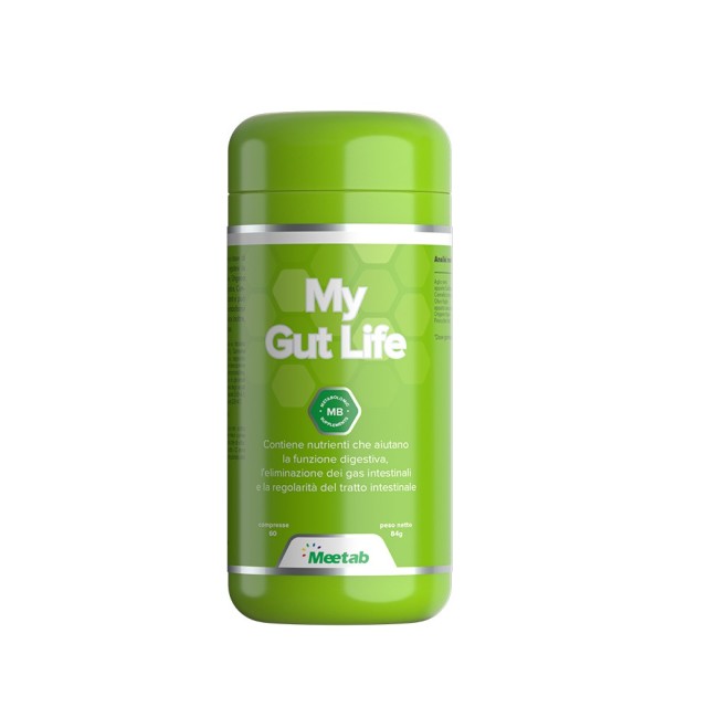 Meetab My Gut Life 60tabs (Συμπλήρωμα Διατροφής με Φυτικά Εκχυλίσματα για Φυσιολογική Λειτουργία του