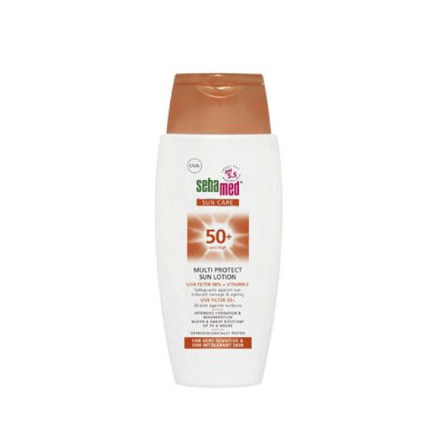 Sebamed Sun Lotion SPF50+ 150ml (Αντηλιακό για Πρόσωπο & Σώμα με Υψηλό Δείκτη Προστασίας)